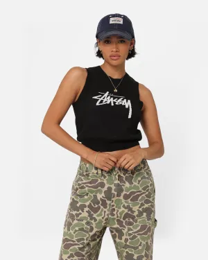 Stussy Women's Stussy Knit Vest Black