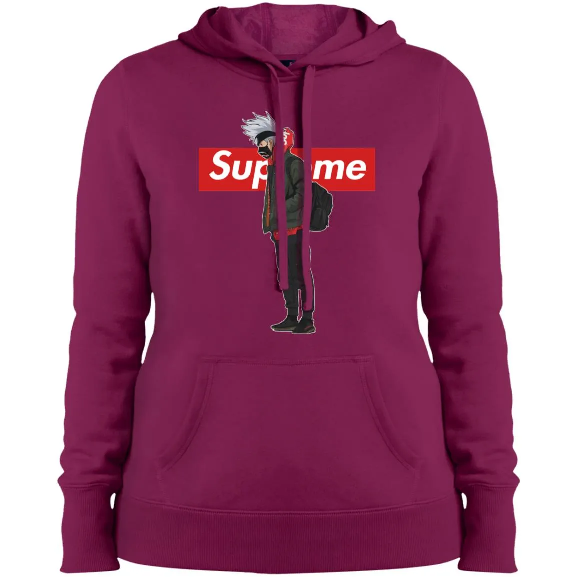 Supreme Naruto Funny Style T-shirt Women Hooded Sweatshirt