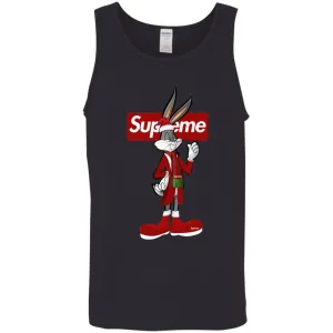 Supreme Rabbit Party T-shirt Men Cotton Tank