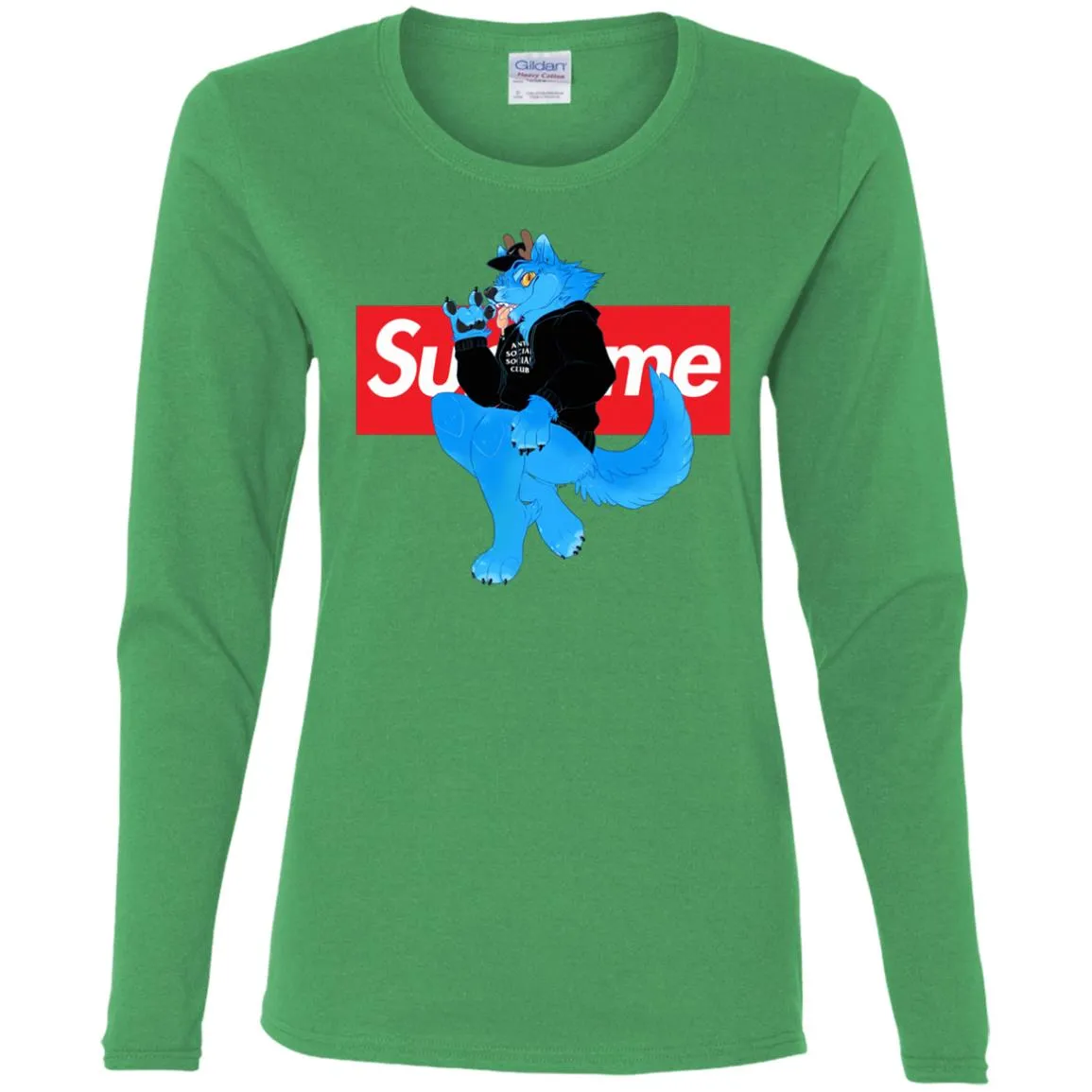 Supreme Woft T-shirt Women Long Sleeve Shirt