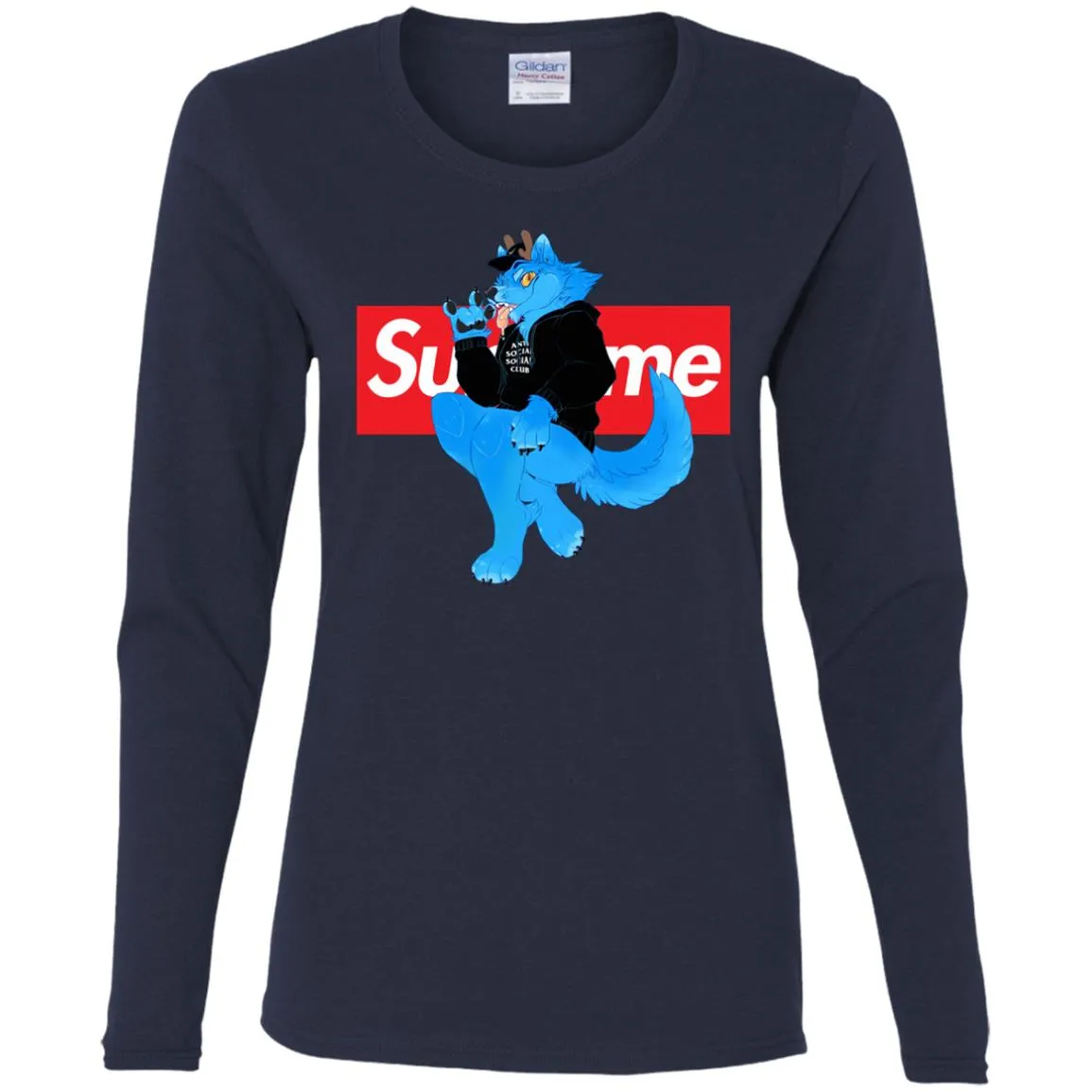 Supreme Woft T-shirt Women Long Sleeve Shirt