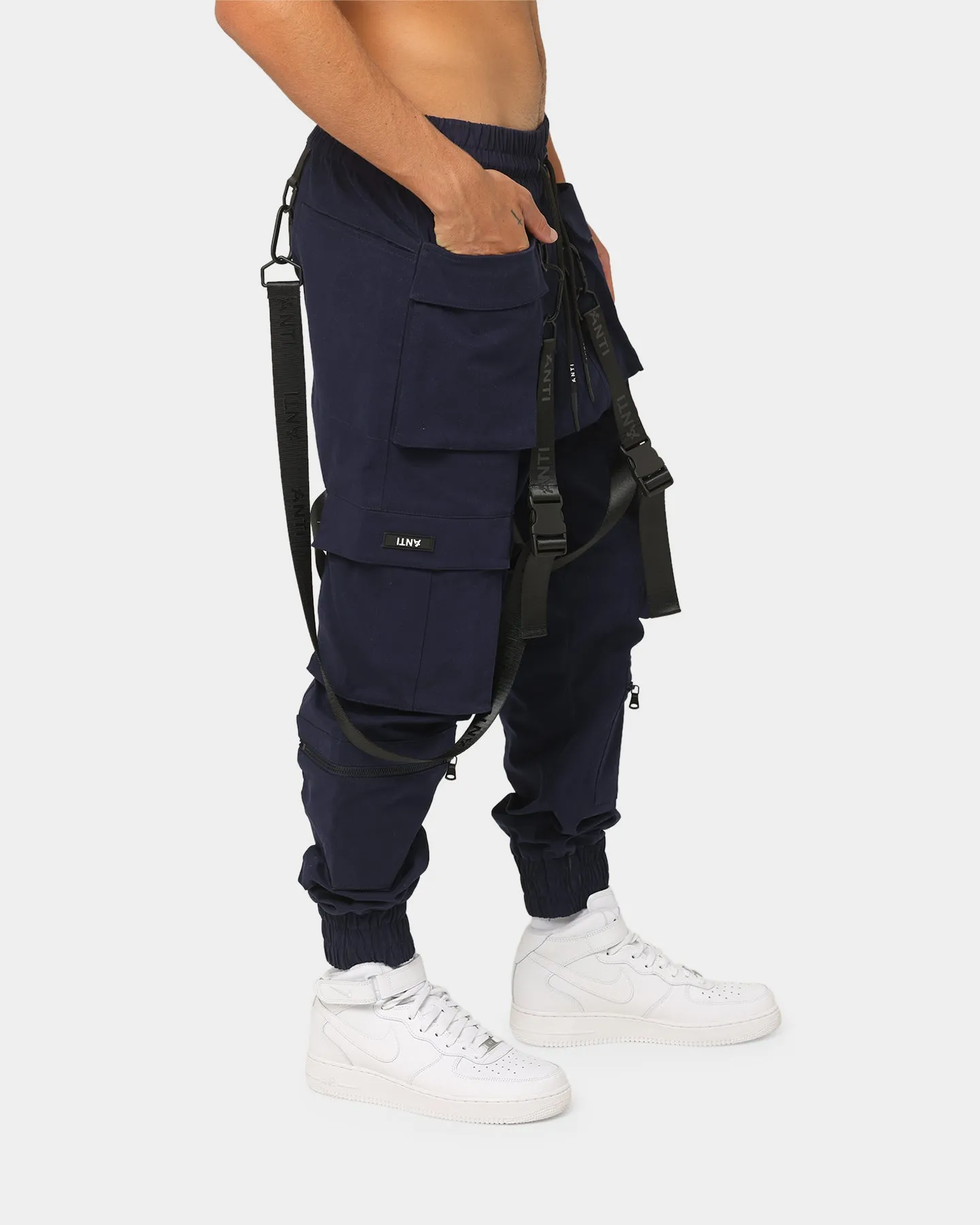 The Anti Order Centurion Tactical Joggers Navy Crystal