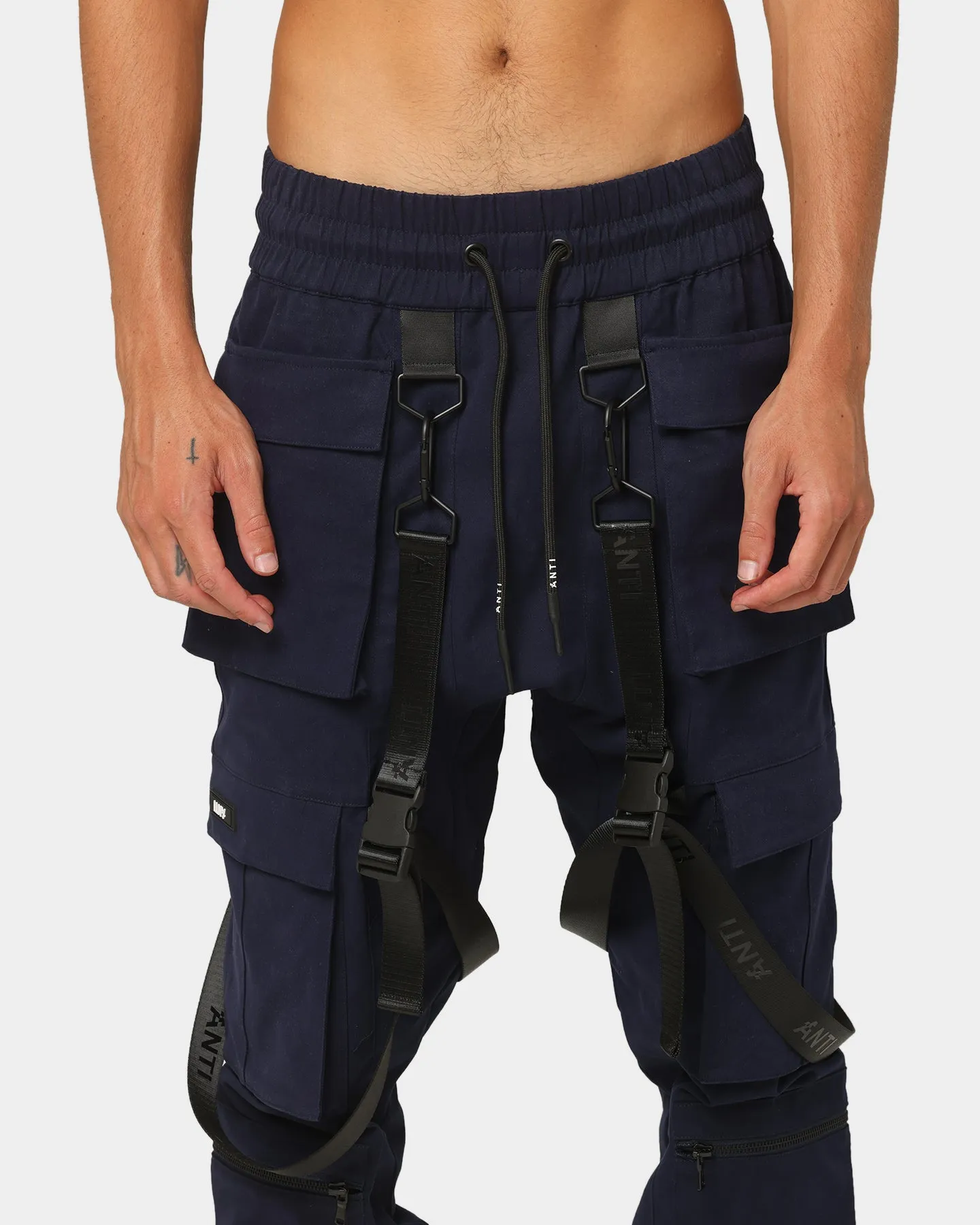 The Anti Order Centurion Tactical Joggers Navy Crystal