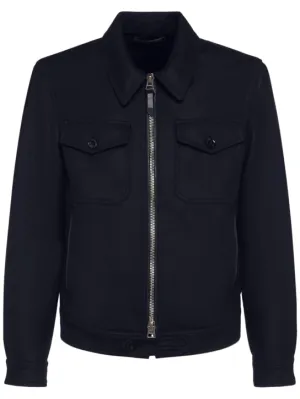 Tom Ford   Officer light melton jacket 