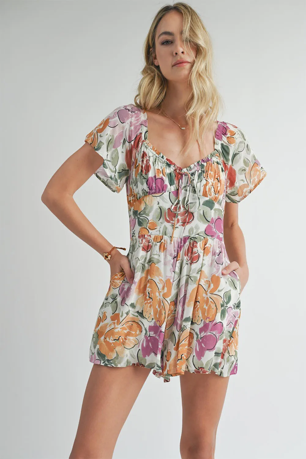 TREASURES MILKMAID ROMPER