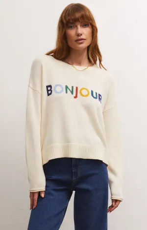 Z Supply Sienna Bonjour Sweater